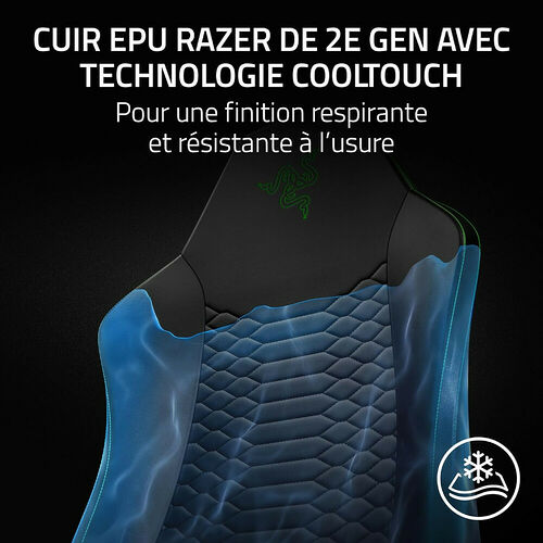 Razer Iskur V2 X NewGen - Noir/Vert