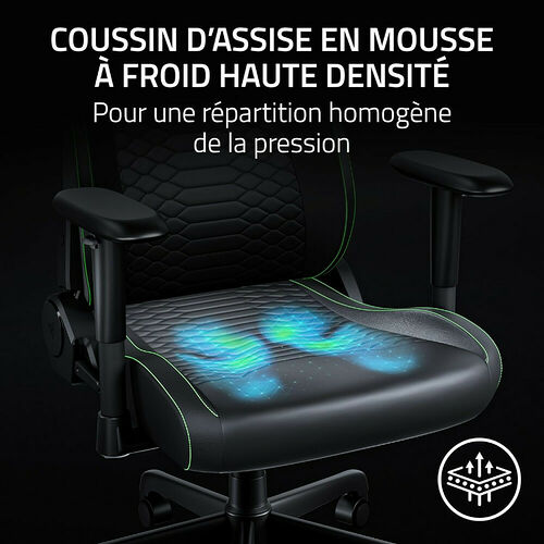 Razer Iskur V2 X NewGen - Noir/Vert