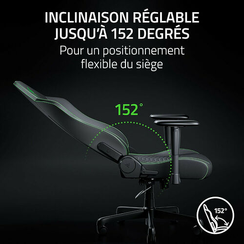 Razer Iskur V2 X NewGen - Noir/Vert