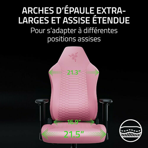 Razer Iskur V2 X NewGen - Rose