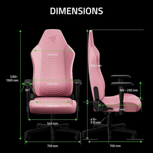 Razer Iskur V2 X NewGen - Rose