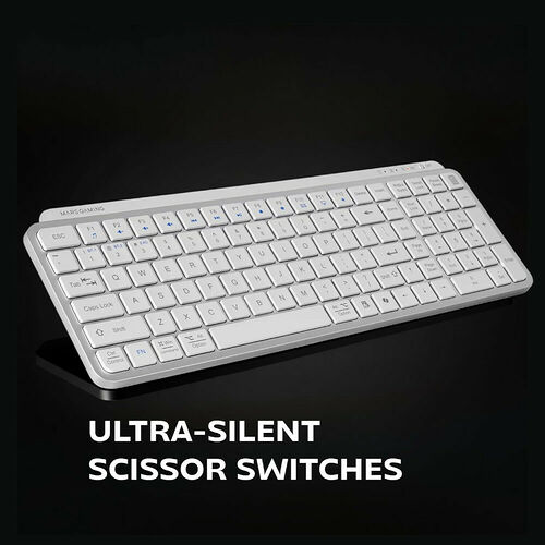 Mars Gaming MK-SILENKEYS - Blanc