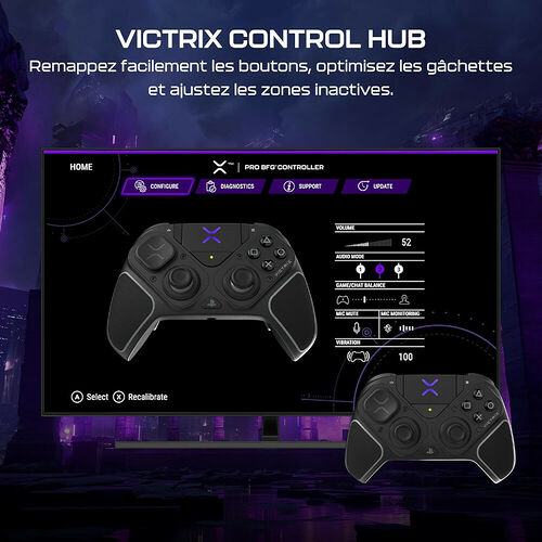 Turtle Beach Victrix Pro BFG Reloaded PS5 - Noir