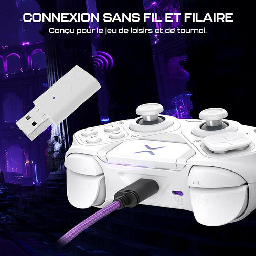 Turtle Beach Victrix Pro BFG Reloaded PS5 - Blanc