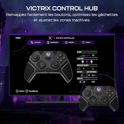 Turtle Beach Victrix Pro BFG Reloaded Xbox - Noir