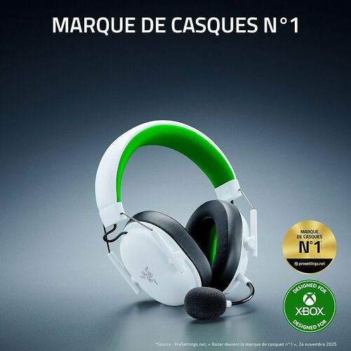 Razer Blackshark V3 X HyperSpeed Xbox - Blanc