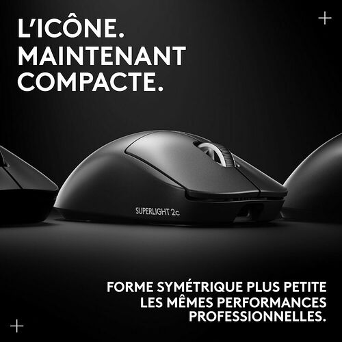 Logitech G PRO X Superlight 2c - Noir