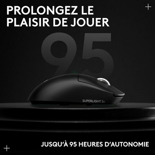 Logitech G PRO X Superlight 2c - Noir