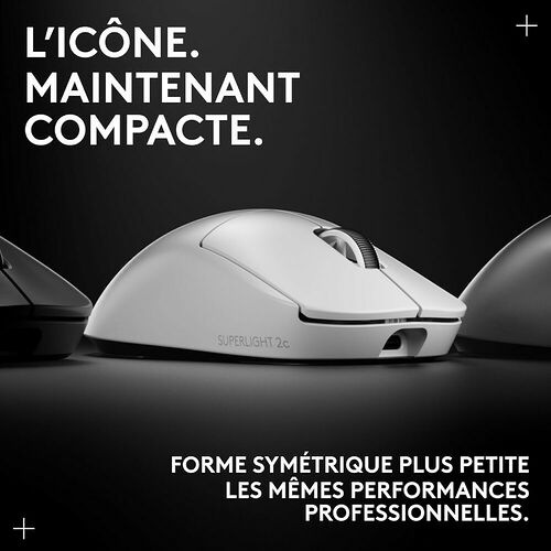 Logitech G PRO X Superlight 2c - Blanc
