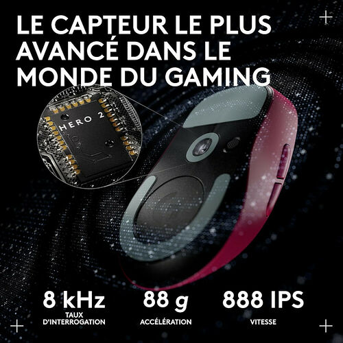 Logitech G PRO X Superlight 2c - Rose