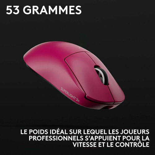 Logitech G PRO X Superlight 2c - Rose