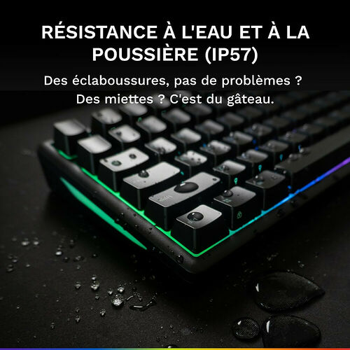 Glorious GMBK 75% - Noir (AZERTY)