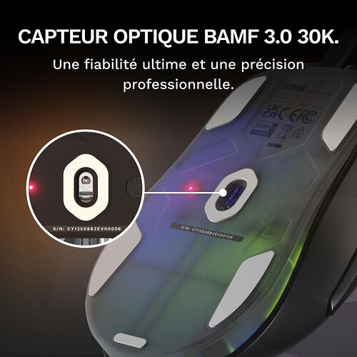 Glorious Model D3 Wired - Noir