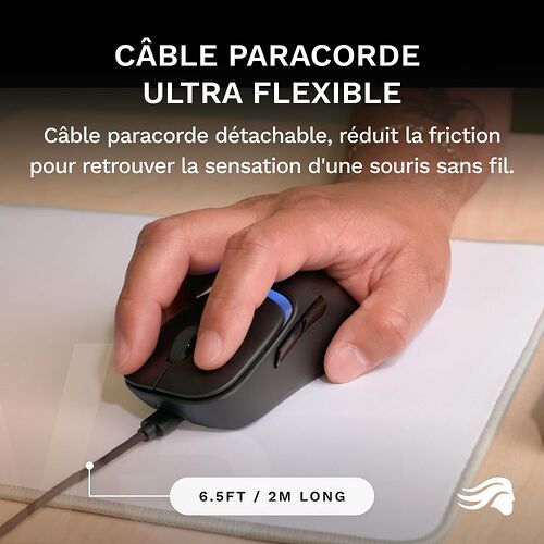 Glorious Model D3 Wired - Noir