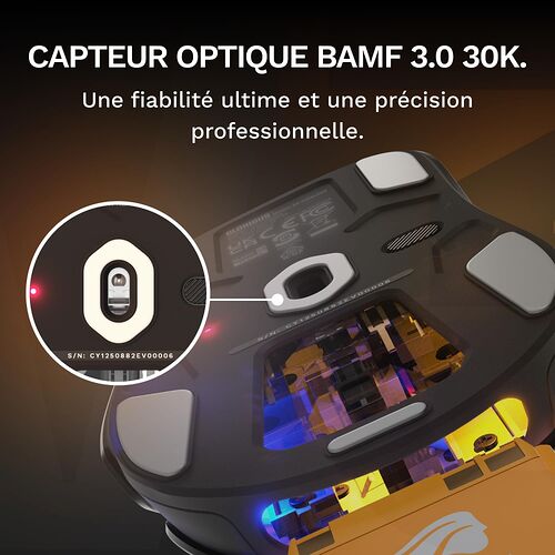 Glorious Model D3 Wireless - Noir