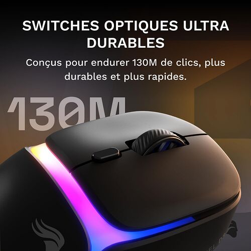 Glorious Model D3 Wireless - Noir