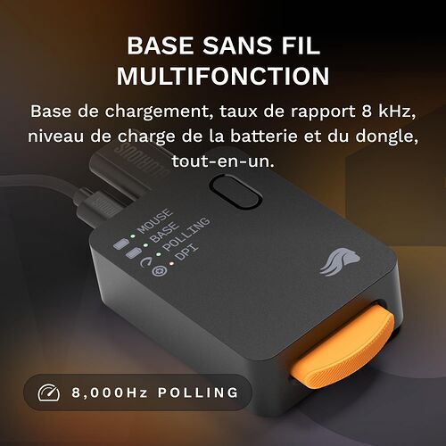 Glorious Model D3 Wireless - Noir