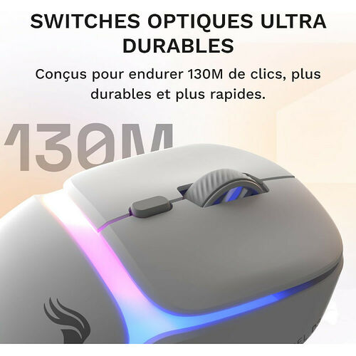 Glorious Model D3 Wireless - Blanc