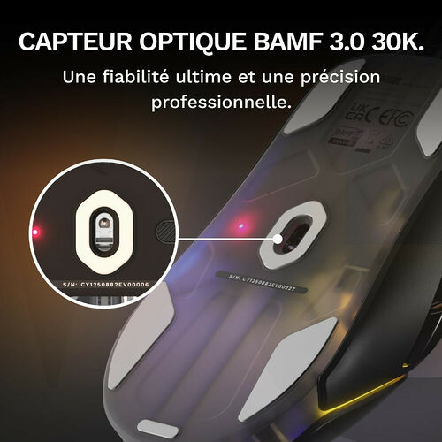 Glorious Model O3 Wired - Noir