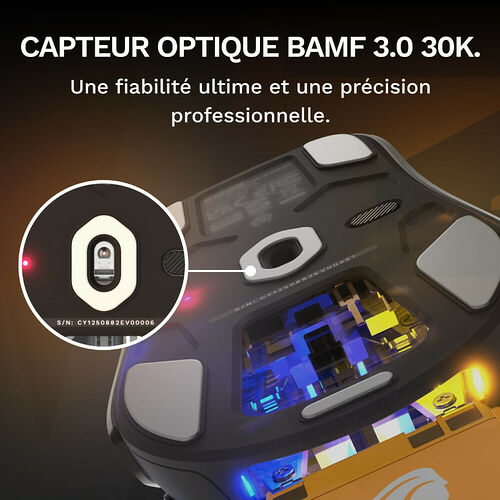 Glorious Model O3 Wireless - Noir