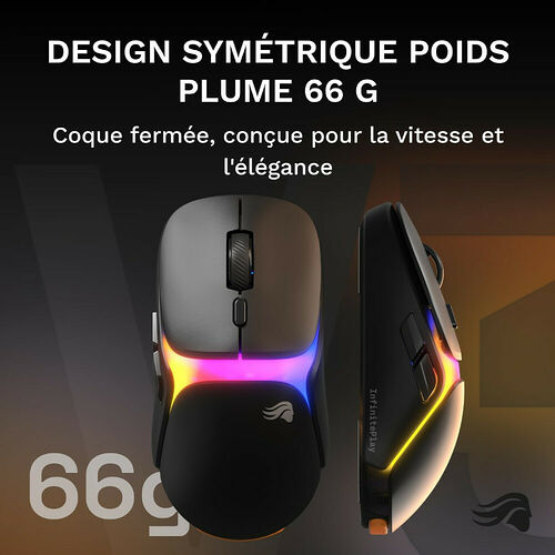 Glorious Model O3 Wireless - Noir