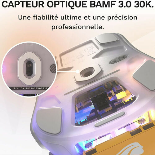 Glorious Model O3 Wireless - Blanc