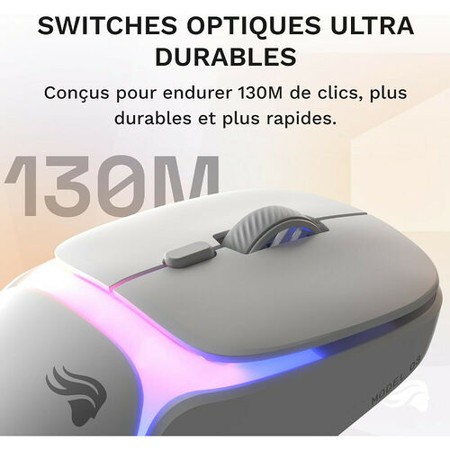 Glorious Model O3 Wireless - Blanc