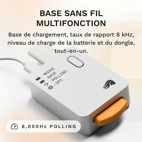 Glorious Model O3 Wireless - Blanc