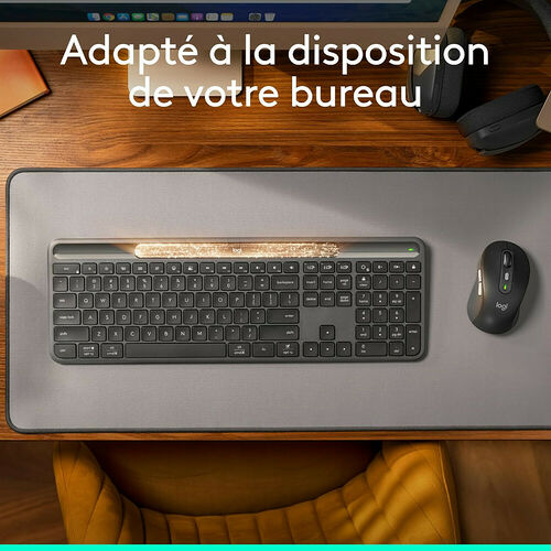 Logitech Signature Slim Solar+ wireless keyboard K980 (AZERTY)