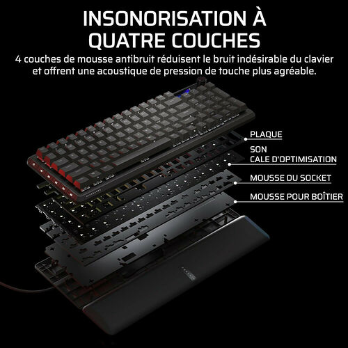 Corsair Vanguard 96 Wireless - Noir (AZERTY)