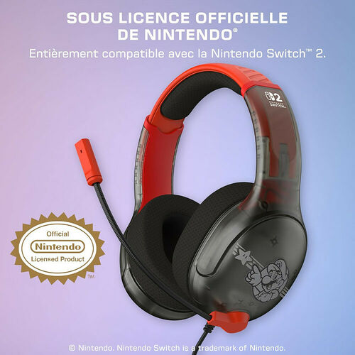 Turtle Beach AirLite Fit Headset Switch 2 - Mario Star