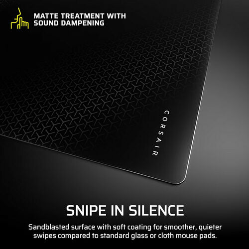 Corsair MM Glass - Noir