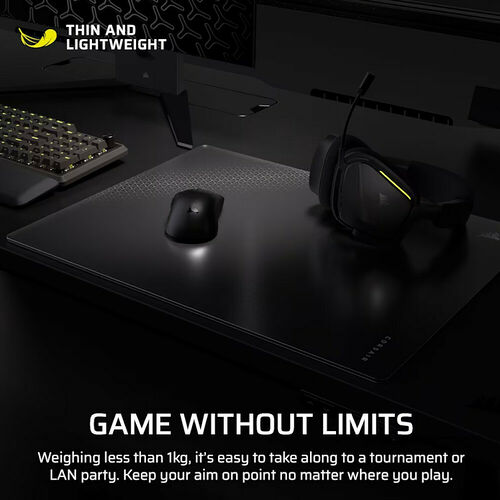 Corsair MM Glass - Noir