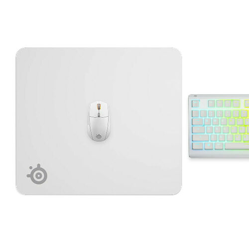 SteelSeries QcK L (Blanc)