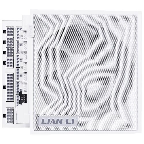 Lian Li Edge Gold Blanc - 1200W (Hub USB inclus)