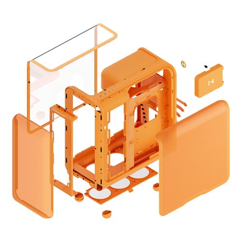 Hyte X50 TG - Orange