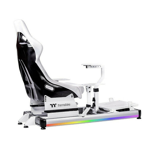 Thermaltake GF500 Flight Simulator Cockpit - Blanc