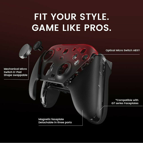 GameSir G7 Pro - Shadow Ember