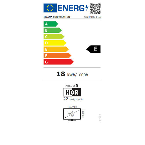 Iiyama G-Master GB2471HS-B1 Red Eagle