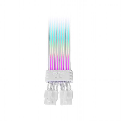 Thermaltake Tt Mod 8 pin ARGB Cable - Blanc