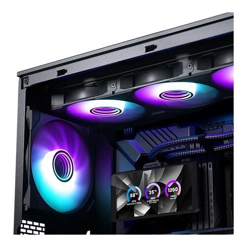 Phanteks Glacier One 360M25 G2 LCD Noir - 360 mm