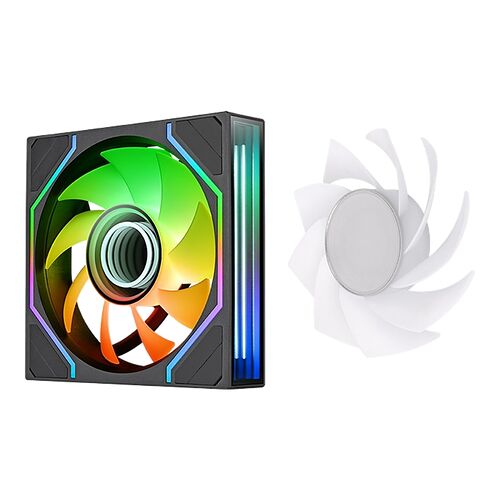 Thermaltake Swafan 120 EX Infinity ARGB Tripack - 120 mm - Noir (Pack de 3)