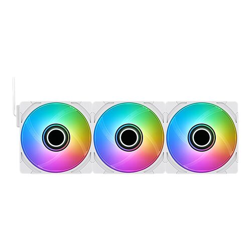 Thermaltake CT120 EX Infinity ARGB Tripack - 120 mm - Blanc (Pack de 3)