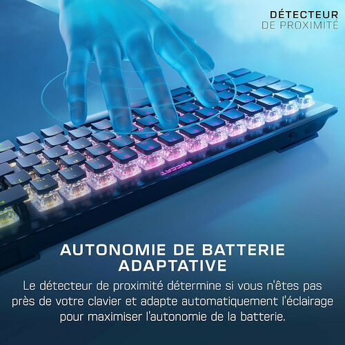 Roccat Vulcan II Mini Air (Switch Titan II Linéaire) - Noir (AZERTY)