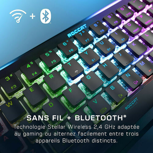 Roccat Vulcan II Mini Air (Switch Titan II Linéaire) - Noir (AZERTY)