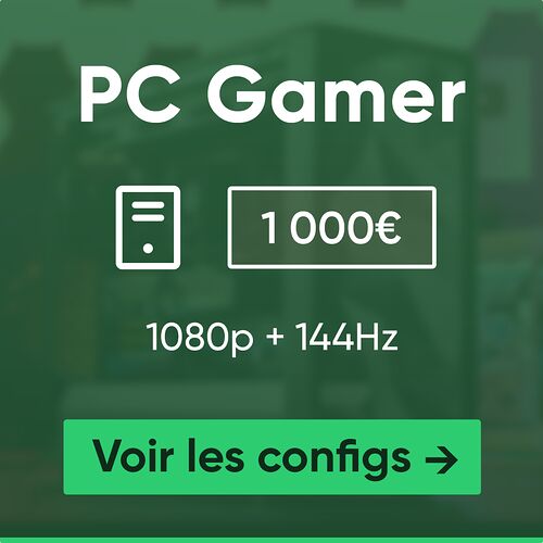 PC Gamer 1000€