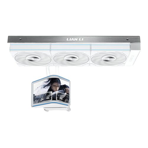 Lian Li Hydroshift II OLED Curved 360P28 Blanc - 360 mm