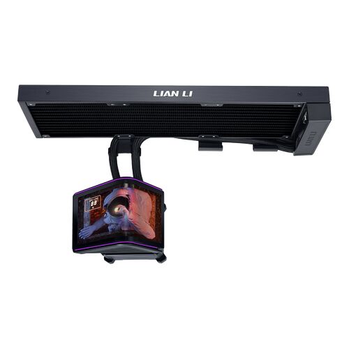 Lian Li Hydroshift II OLED Curved 360 Fanless Noir - 360 mm