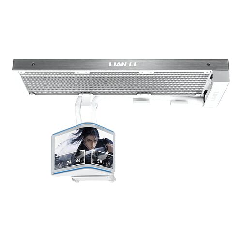 Lian Li Hydroshift II OLED Curved 360 Fanless Blanc - 360 mm