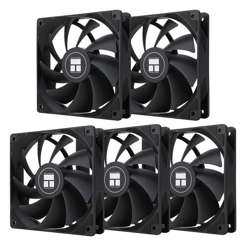 Thermalright TL-C12C (Pack de 5) - Noir - 120 mm (image:2)